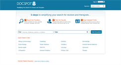 Desktop Screenshot of docspot.com